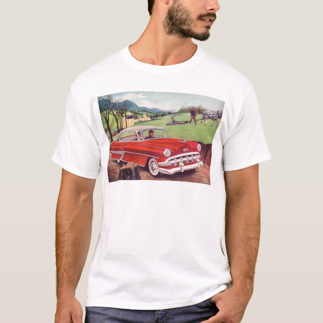 Chevrolet 1954 Bel Air Tee Shirt (Framsida)