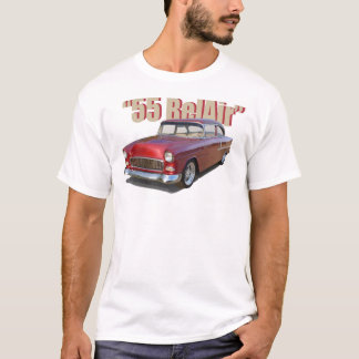 Chevrolet 1955 "postar" den BelAir T-tröja T-shirt