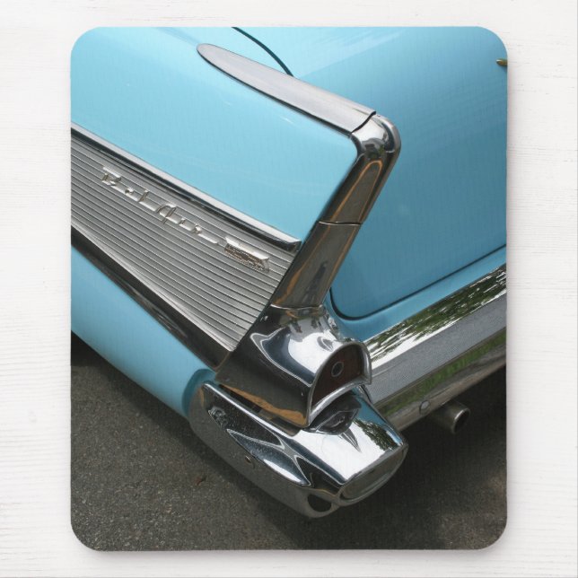 Chevrolet 1957 Bel Air Mousepad Musmatta (Framsidan)
