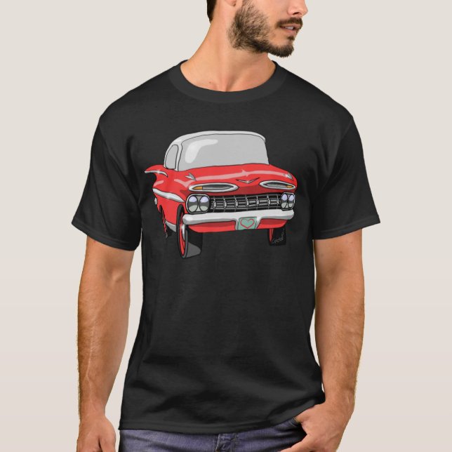 Chevrolet 1959 t-shirt (Framsida)