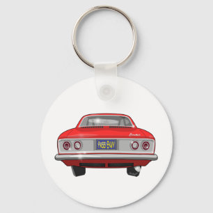 Chevrolet 1965 Corvair passerar avund Nyckelring