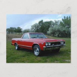 Chevrolet 1967 Chevelle El Camino Vykort
