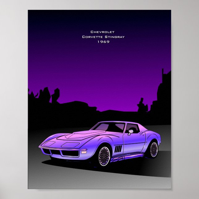 Chevrolet 1969 poster (Framsidan)