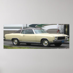 Chevrolet 1971/Chevy Monte - carlo Poster