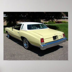 Chevrolet 1977/Chevy Monte - carlo Poster
