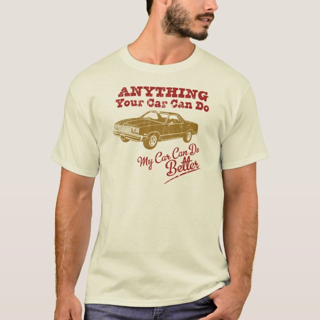 Chevrolet 1977 El Camino T-shirt (Framsida)