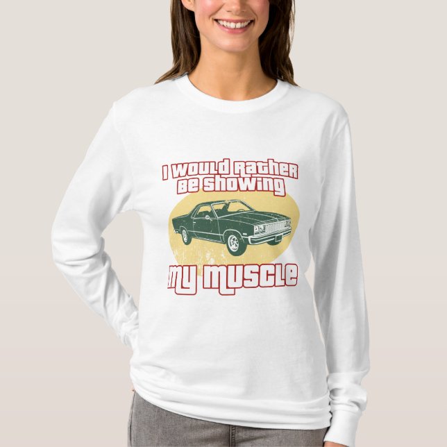 Chevrolet 1977 El Camino T-shirt (Framsida)