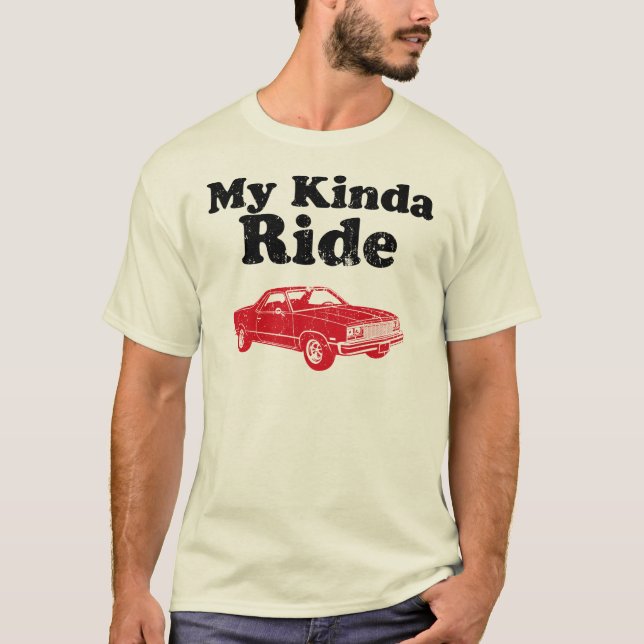 Chevrolet 1977 El Camino T-shirt (Framsida)