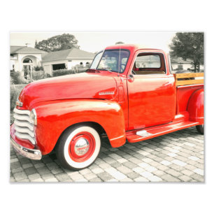 Chevrolet 3100 uppsamling 1950 fototryck
