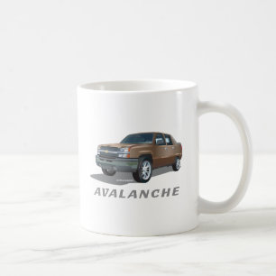 Chevrolet Avalanche Guld Kaffemugg