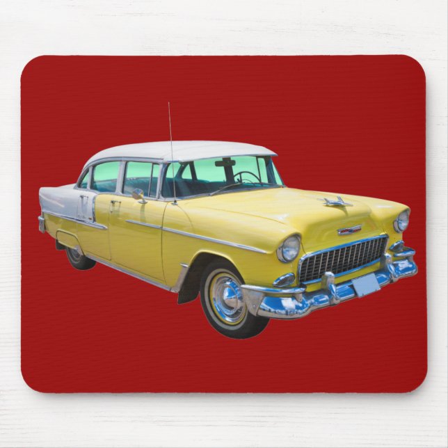 Chevrolet Bel Air antikvitetbil 1955 Musmatta (Framsidan)