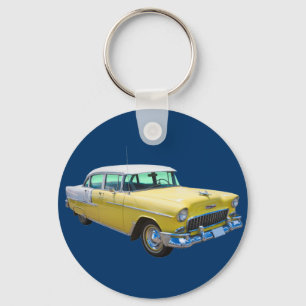 Chevrolet Bel Air antikvitetbil 1955 Nyckelring