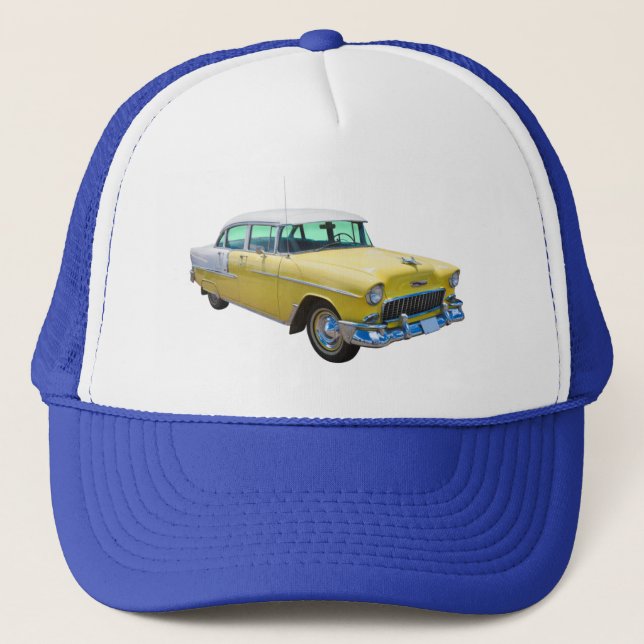 Chevrolet Bel Air antikvitetbil 1955 Truckerkeps (Framsida)