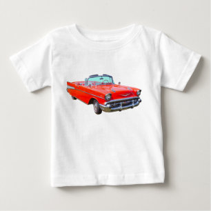 Chevrolet Bel Air konvertibel antik bil 1957 Tee