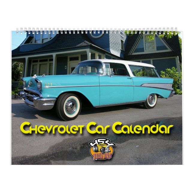 Chevrolet bilkalender kalender (Omslag)