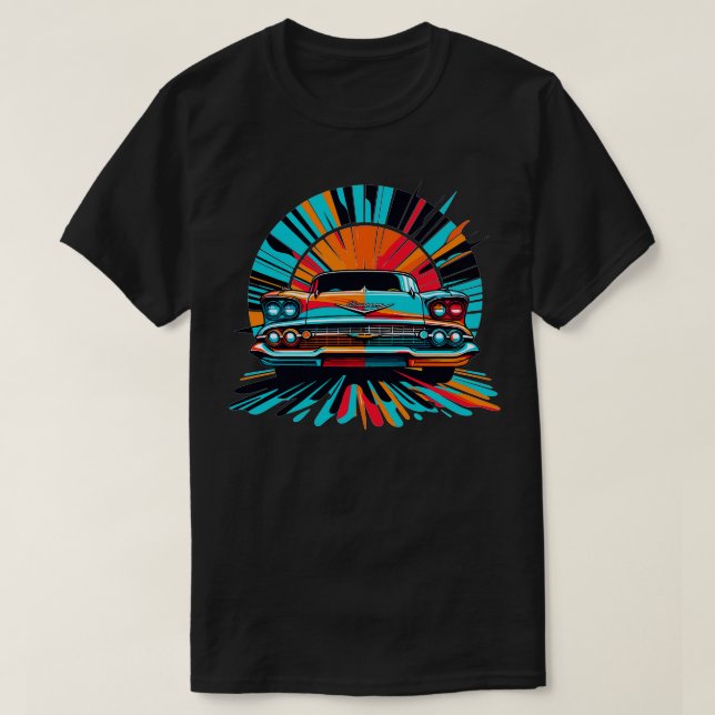 Chevrolet Biscayne T Shirt (Design framsida)
