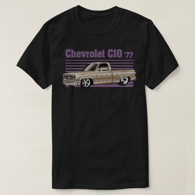 CHEVROLET C10 3 T SHIRT (Design framsida)
