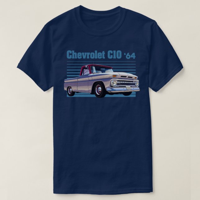 CHEVROLET C10 4 T SHIRT (Design framsida)