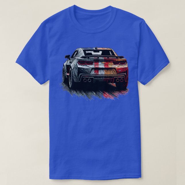 Chevrolet Camaro 14 T Shirt (Design framsida)