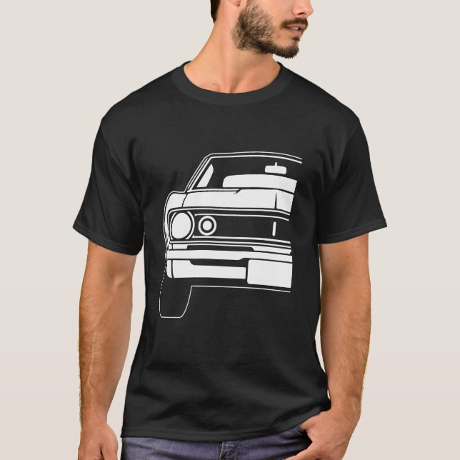 Chevrolet Camaro 1966 till 68 2 T Shirt (Framsida)