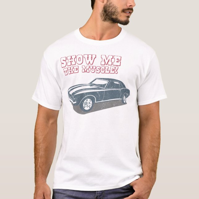 Chevrolet Camaro 1967 SS 396 T-shirt (Framsida)