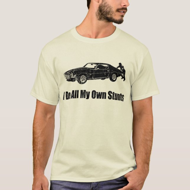 Chevrolet Camaro 1971 T Shirt (Framsida)