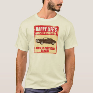 Chevrolet Camaro 1971 Tee Shirt