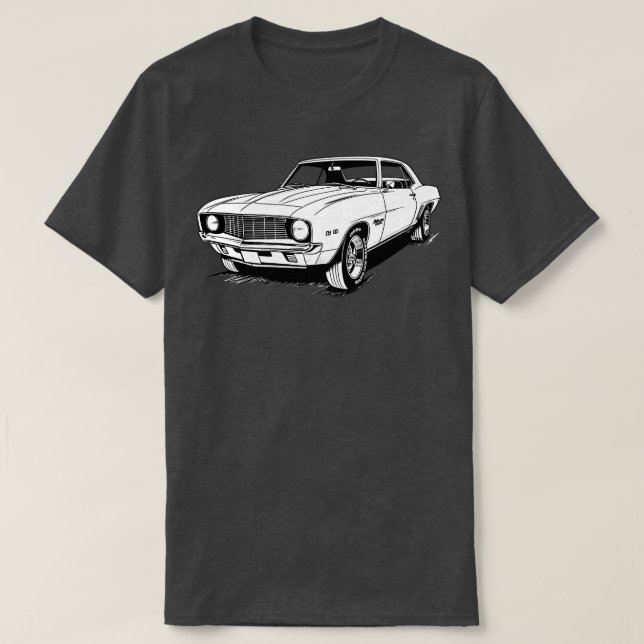 Chevrolet Camaro älskare 1 T Shirt (Design framsida)