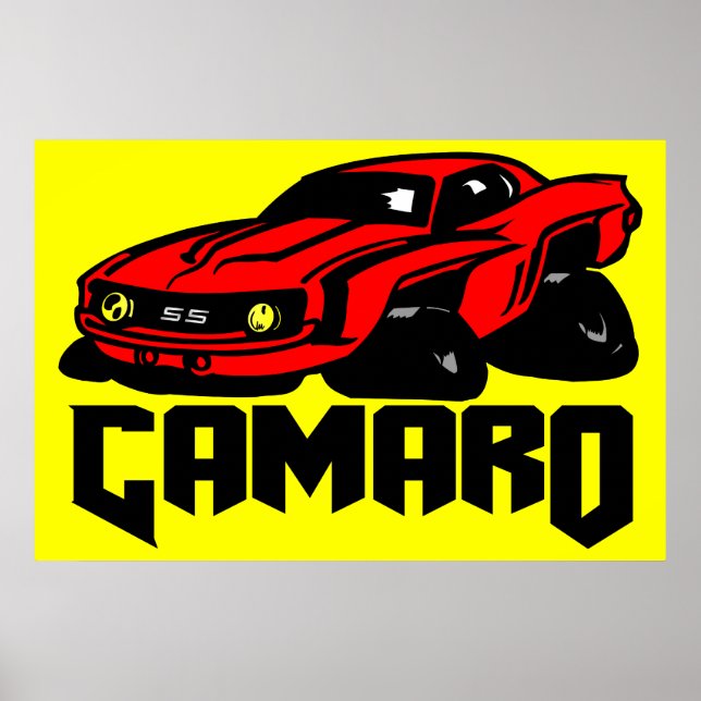 Chevrolet Camaro SS Poster (Framsidan)