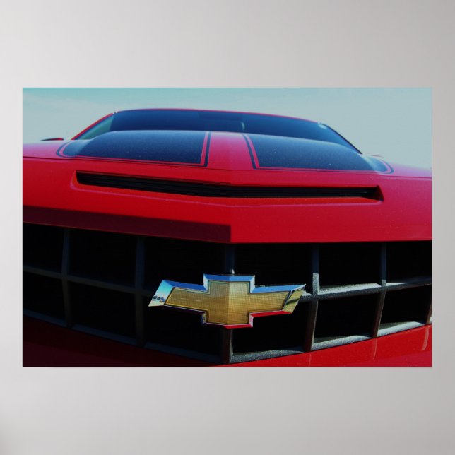 Chevrolet Camaro SS Poster (Framsidan)