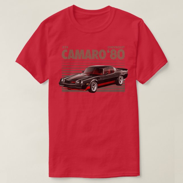 CHEVROLET CAMARO T SHIRT (Design framsida)