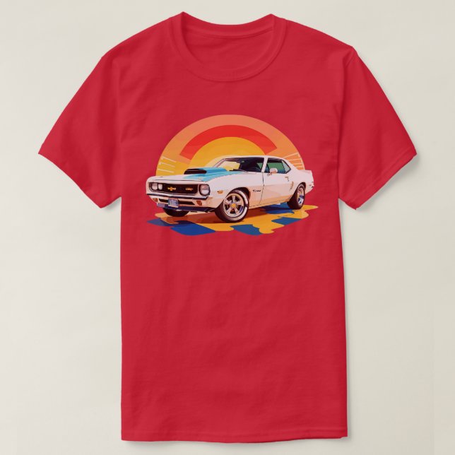 Chevrolet Camaro T Shirt (Design framsida)