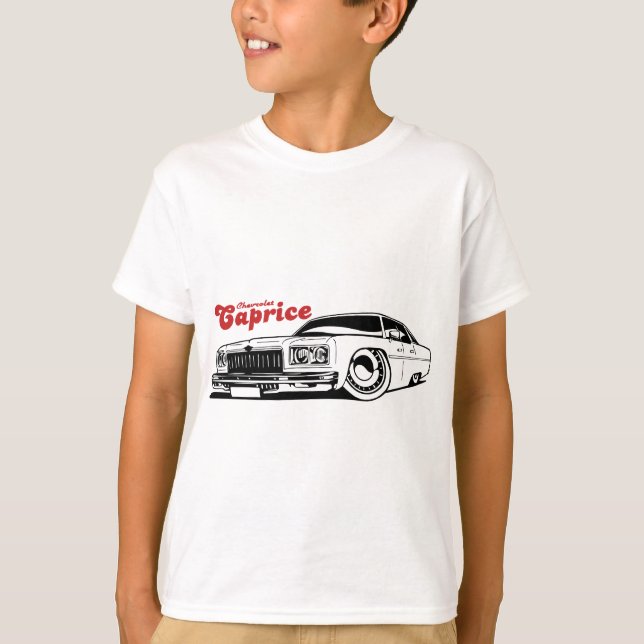 Chevrolet Caprice 1975 T-shirt (Framsida)