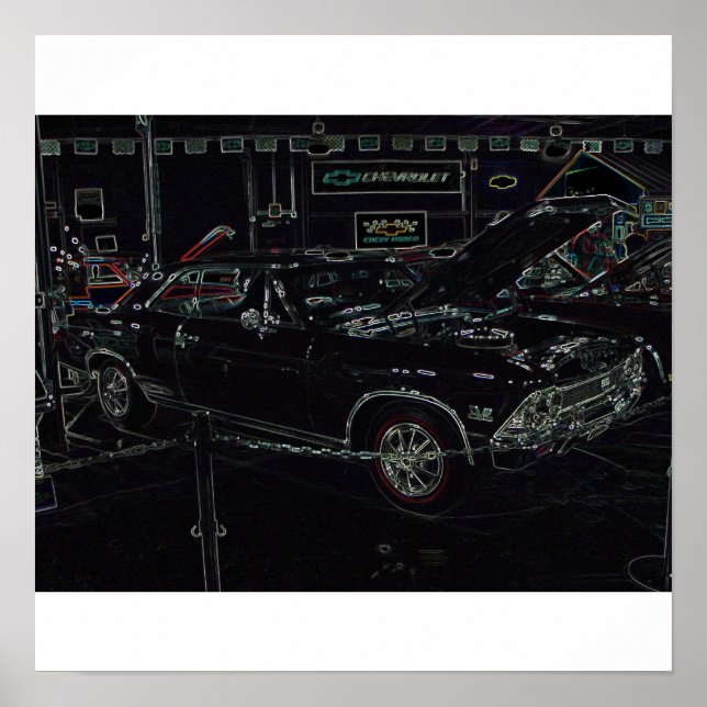 Chevrolet Chevelle Poster (Framsidan)