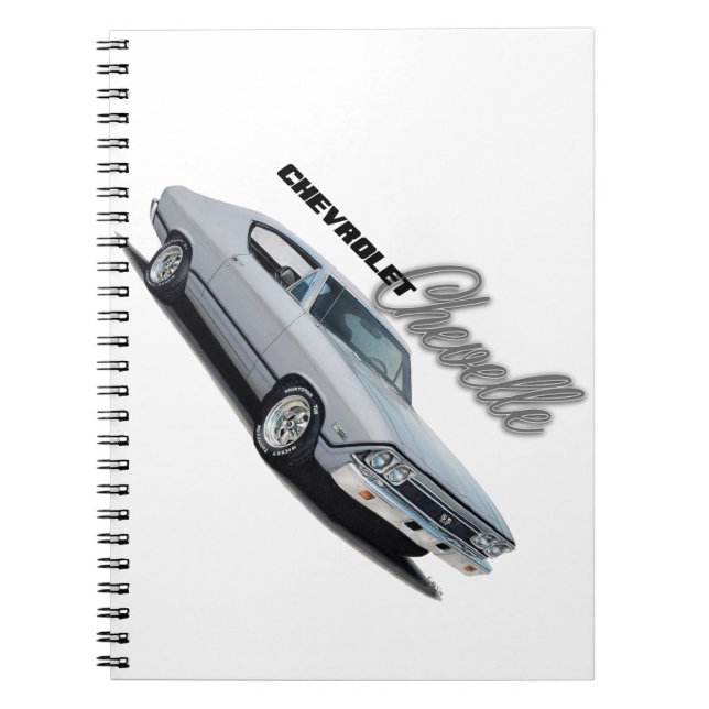 Chevrolet Chevelle SS Anteckningsbok Med Spiral (Framsidan)