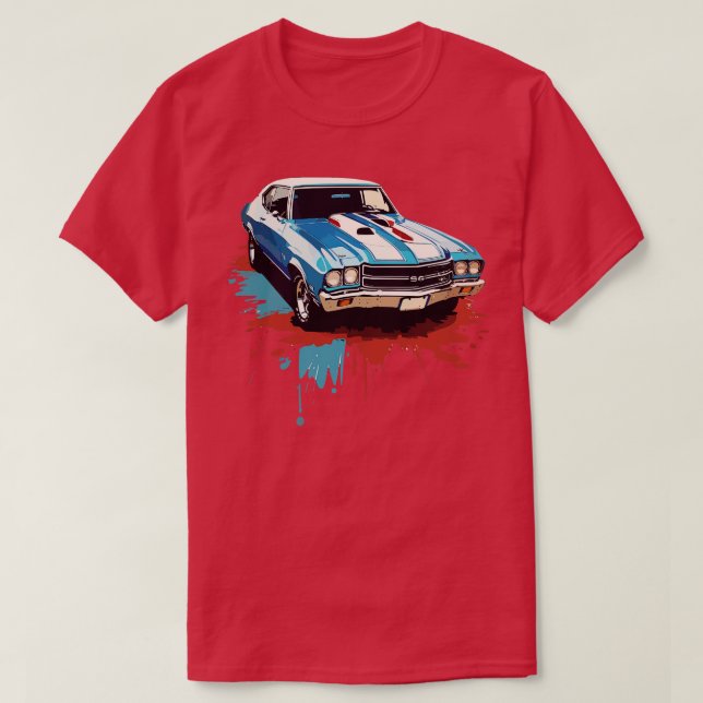 Chevrolet Chevelle T Shirt (Design framsida)