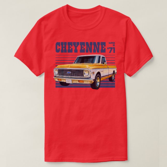 CHEVROLET CHEYENNE T SHIRT (Design framsida)