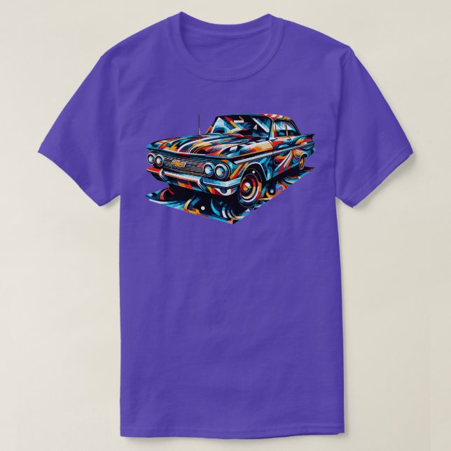 Chevrolet Classic-bil T Shirt (Design framsida)