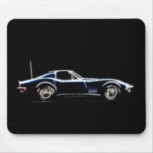 Chevrolet Corvette 1968 Mousepad Musmatta