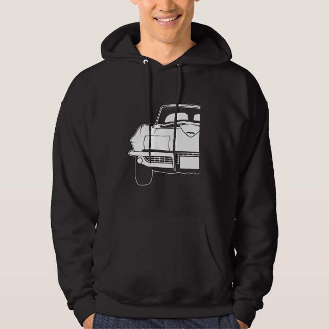 Chevrolet Corvette 1976 C2 3 Hoodie (Framsida)