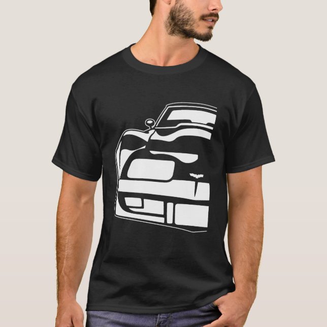 Chevrolet Corvette 1979 C3 3 T Shirt (Framsida)