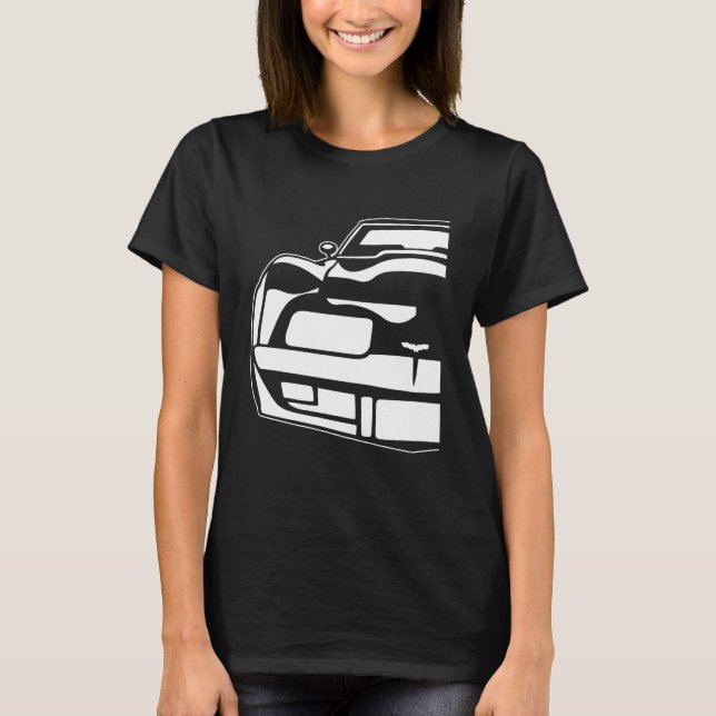 Chevrolet Corvette 1979 C3 3 T Shirt (Framsida)