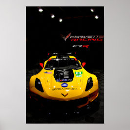 Chevrolet Corvette C7.R Framsida Poster