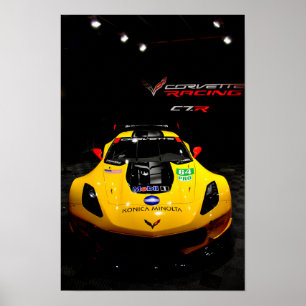 Chevrolet Corvette C7.R Framsida Poster