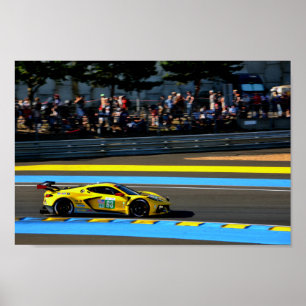 Chevrolet Corvette C8.R 24 timmar av Le Mans 2022 Poster
