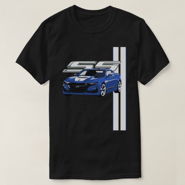 Chevrolet Corvette camaro chevy ss toppen street b T Shirt (Design framsida)