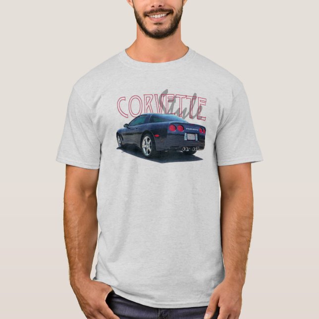 Chevrolet Corvette Coupe 2001 Tee Shirt (Framsida)
