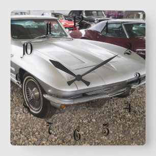 Chevrolet Corvette Fyrkantig Klocka