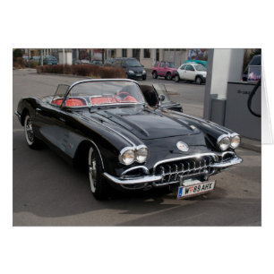Chevrolet Corvette Hälsningskort