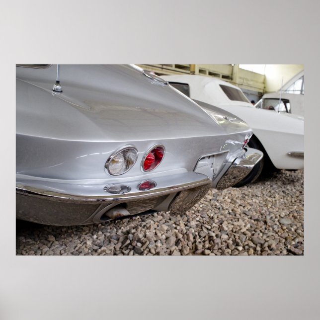 Chevrolet Corvette Poster (Framsidan)